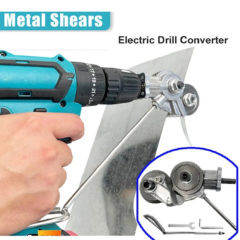 Easy Metal Cutting  Metal Plate Cutter - Drill Attachment – Smart